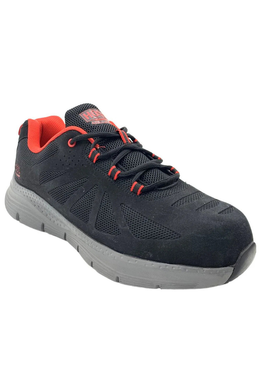 Hoss Men's Skyline ULT Lite CT Sneaker Black/Red - Medium